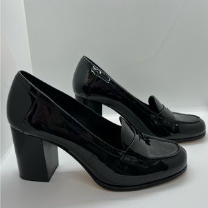 Michael Kors Pleather Loafer Heel - 8.5M